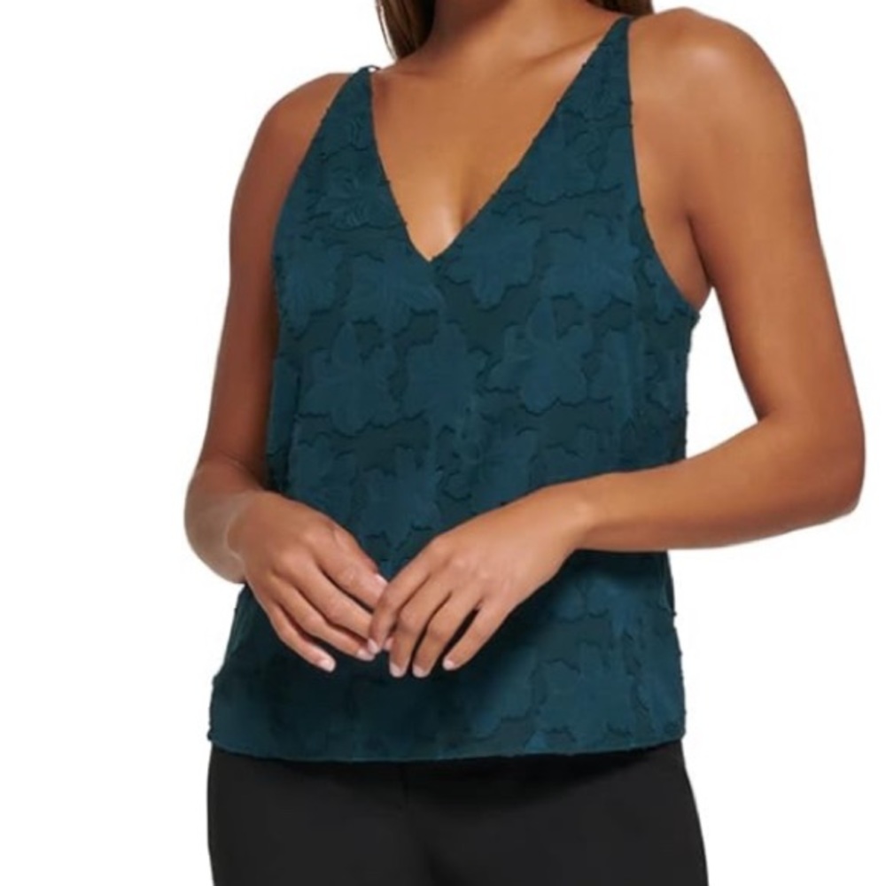 New Calvin Klein tank top in forest green teal size XL